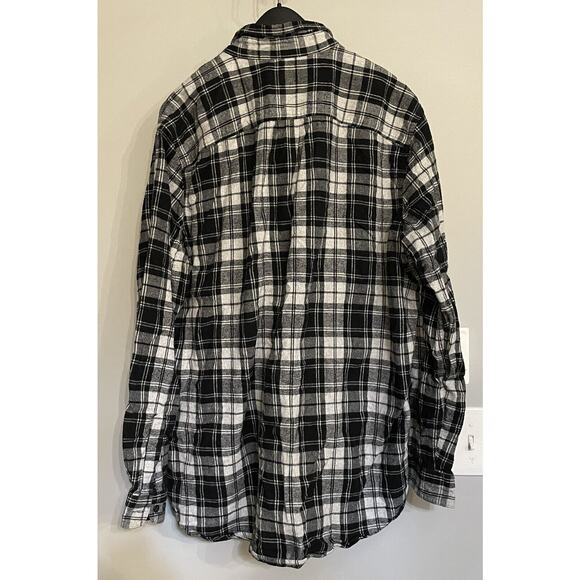 L.L. Bean Shirt Flannel Slightly Fitted Button Up Active Outdoors Mens‎ XLT - Picture 2 of 7
